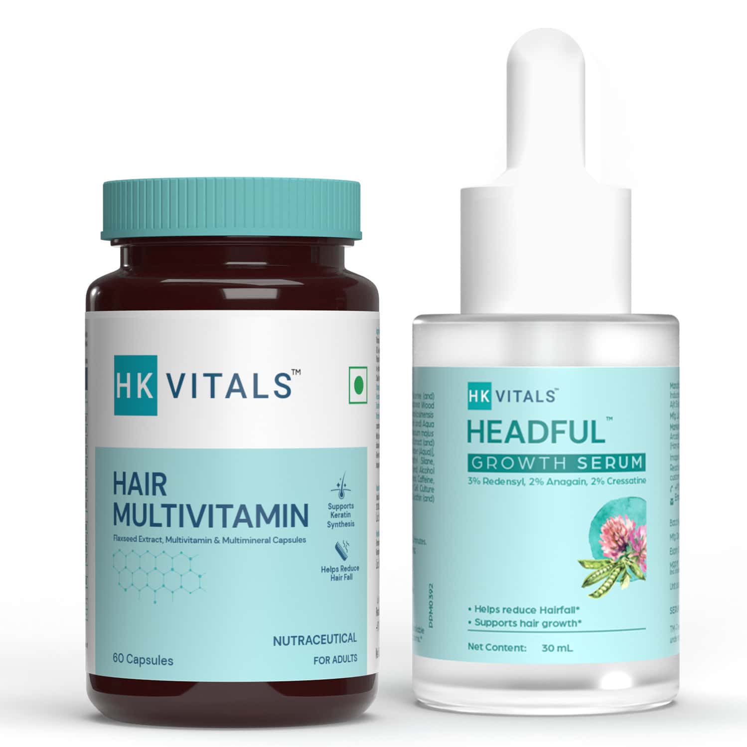 Headful Buy HEALTHKART HK VITALS HAIRFALL SOLUTION KIT STAGE 1 Online & Get ...