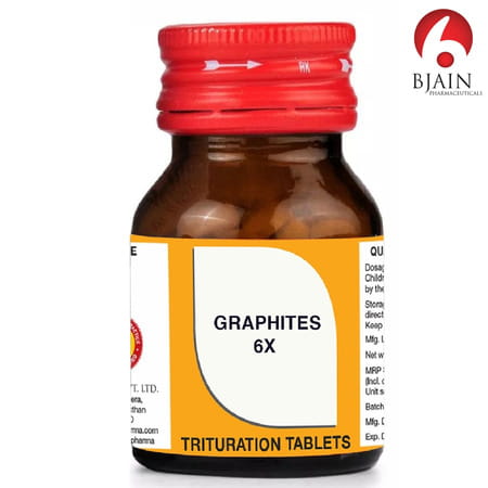 Bjain Graphites Trituration Tablet 6x | 25gm