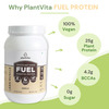 Plantvita Fuel Essential Protein - 1Kg Jar Vanilla