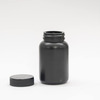 Patco - 150Ml Black Hdpe Empty Bottle For Capsules & Tablets - For Ayurvedic Powder Storage (25 Pcs)