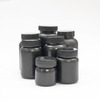 Patco - 150Ml Black Hdpe Empty Bottle For Capsules & Tablets - For Ayurvedic Powder Storage (25 Pcs)