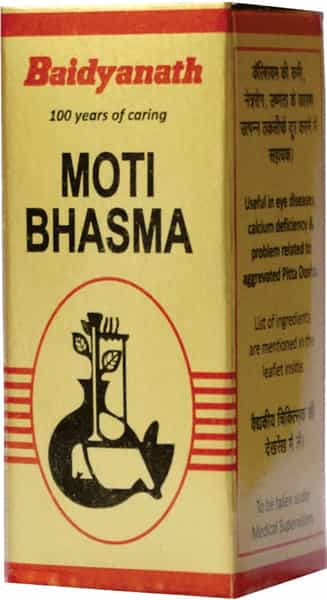 Baidyanath Asli Ayurved Moti Bhasma - 500 Mg