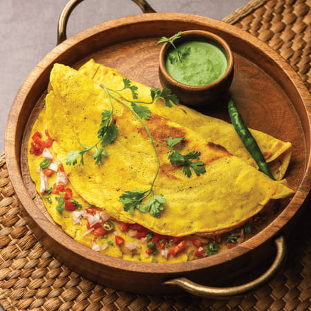 Prolicious High Protein Oats Chilla Mix | Plant Based | No Palm Oil | No Trans-Fat | 400g