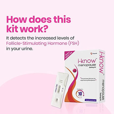 I-Know Menopause Testing Kit | For Women Pack Of 3 Strips