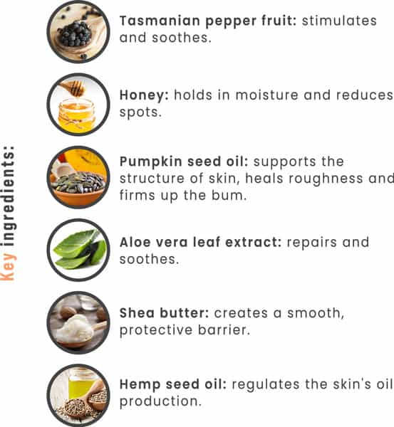 Sirona Natural Back And Bum Cream For Women - 100 Gm Dermatologically Tested