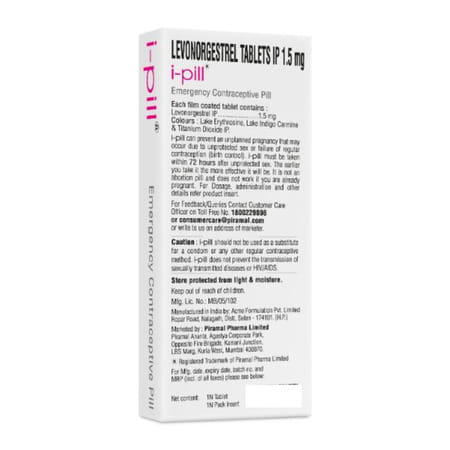 I Pill Without Inbuilt Tablet 36 No'S