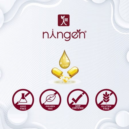 Ningen Clove Oil Capsules For Digestion Immunity Liver 30 Veg Capsules