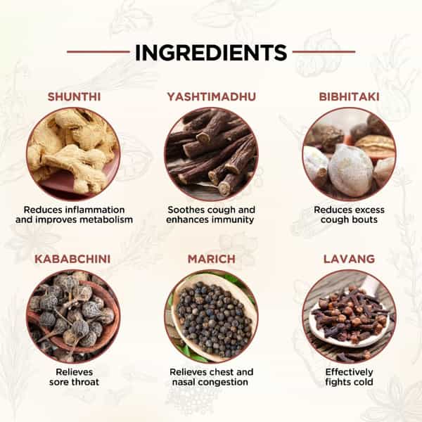 Kofol Ayurvedic Sip Instant Kadha Sugar Free - 30 G