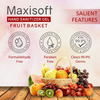 Maxisoft Hand Sanitizer Gel | Fruit Basket | 60 Ml | Pack Of 12