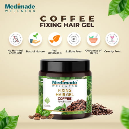 Medimade Coffee Fixing Hair Gel - 100 Gm