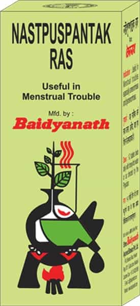 Baidyanath Nastpuspantak Ras Tablet 40