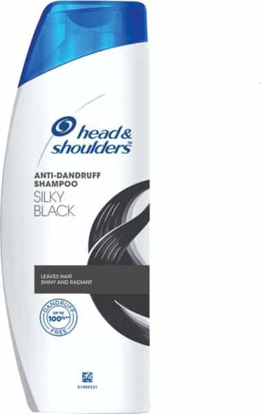 Head & Shoulders Silky Black Anti Dandruff Shampoo - 180Ml