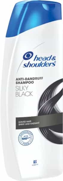 Head & Shoulders Silky Black Anti Dandruff Shampoo - 180Ml