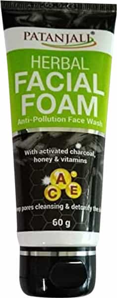 Patanjali Herbal Facial Foam 60 Gm