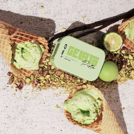 Ossa Gourmand Gelato Pista Parfum | Unisex | Pistachio | Bergamot And Vanilla Extract Notes | 100ml
