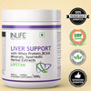 Inlife Livstan Liver Support Protein Powder Supplement & Whey Protein Powder - 300 Grams (Vanilla)