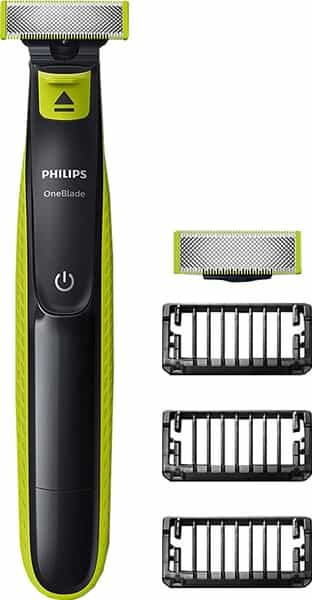 Philips Qp2526/10 Oneblade Hybrid Trimmer And Shaver With 3 Trimming Combs And Extra Blade