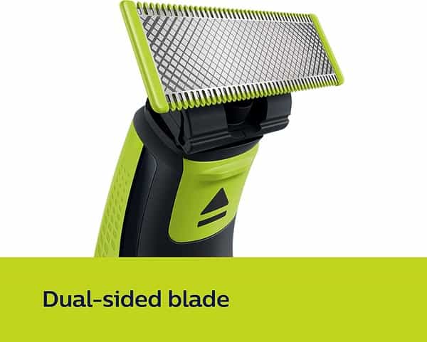 Philips Qp2526/10 Oneblade Hybrid Trimmer And Shaver With 3 Trimming Combs And Extra Blade