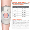 Vissco Neoprene Knee Cap | Ideal Mild Support For Free Knee Movement | Large- Black (Single Piece)