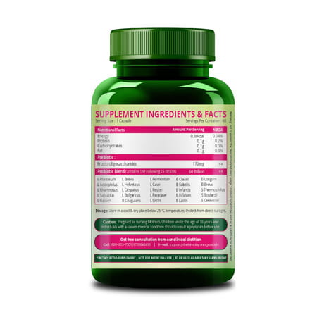 Vlado'S Himalayan Organics Probiotics Supplement 60b Cfu+ Gut Health Supplements | Women - 60n