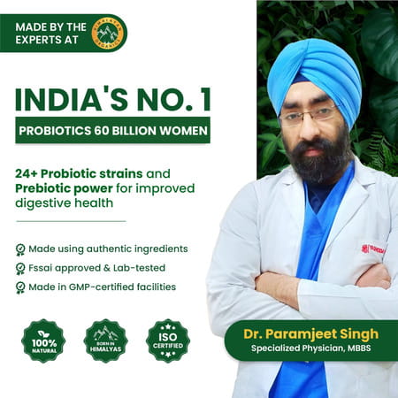 Vlado'S Himalayan Organics Probiotics Supplement 60b Cfu+ Gut Health Supplements | Women - 60n