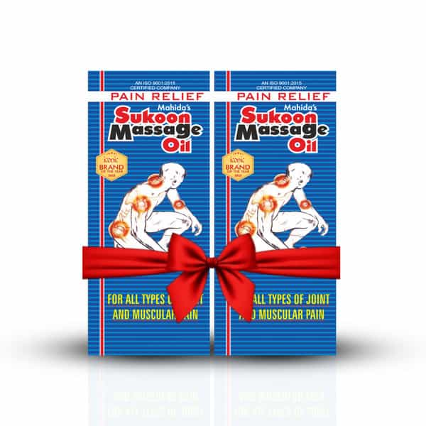 Mahida's Sukoon Massage Oil (Pain Relief) 500 Ml (Pack Of 2)