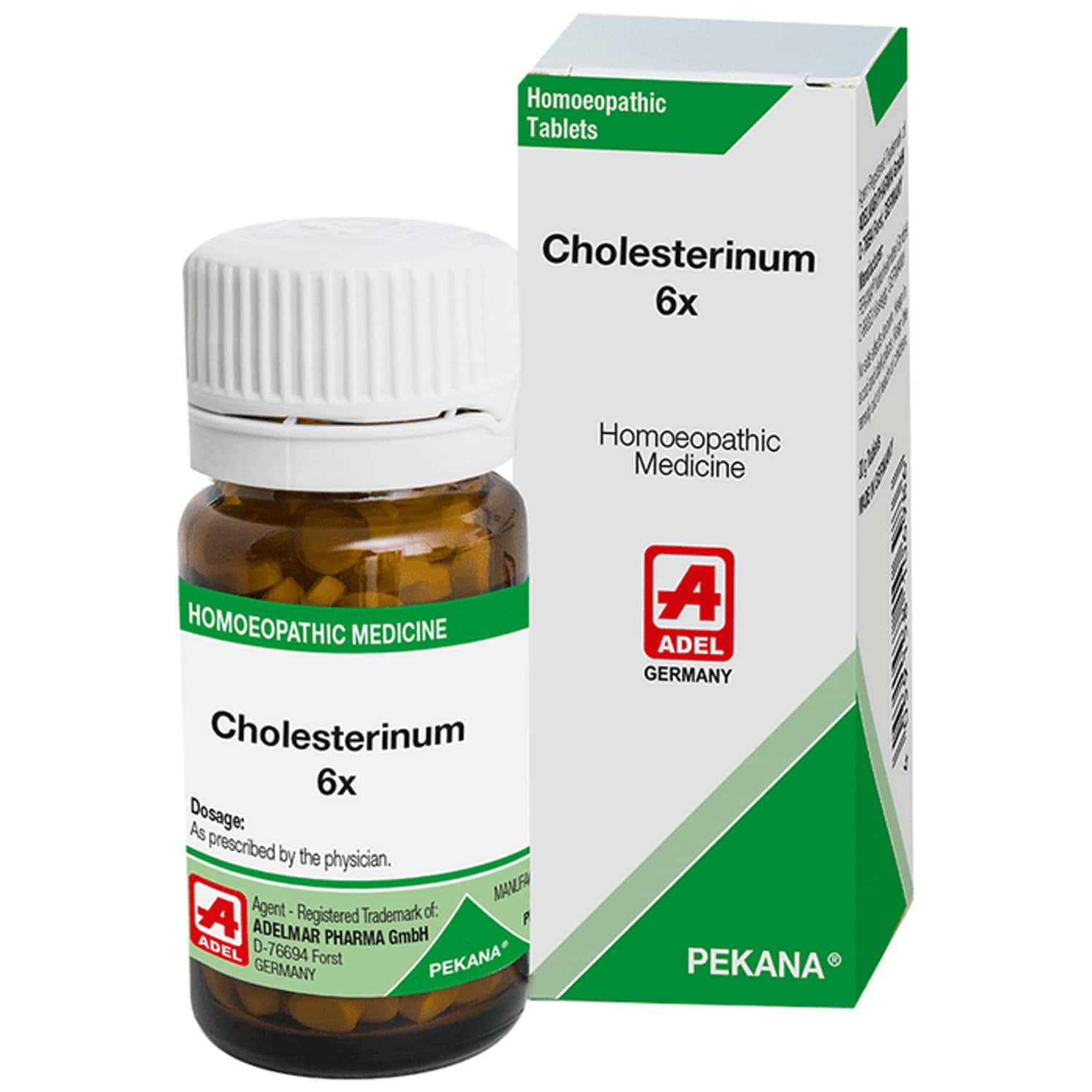 Adel Cholesterinum Trituration Tablet 6x 20 No's