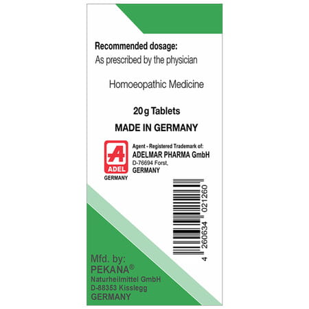 Adel Cholesterinum Trituration Tablet 6x 20 No'S