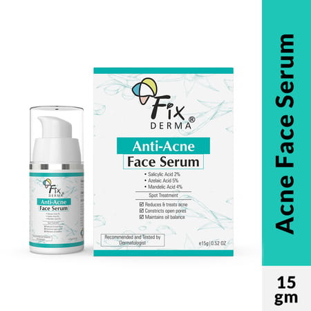Fixderma Anti Acne Face Serum With Salicylic Acid - 15 G