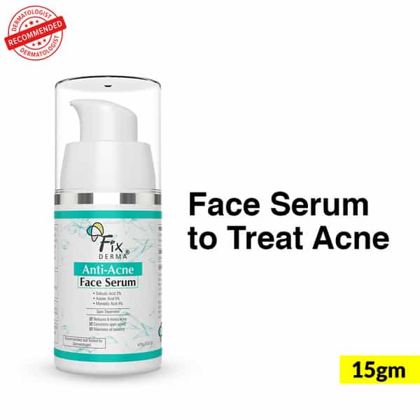 Fixderma Anti Acne Face Serum With Salicylic Acid - 15 G