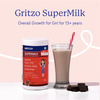 Gritzo Supermilk Overall Growth (13+Y Girls) | 12G Protein Powder (Double Chocolate | 400G)