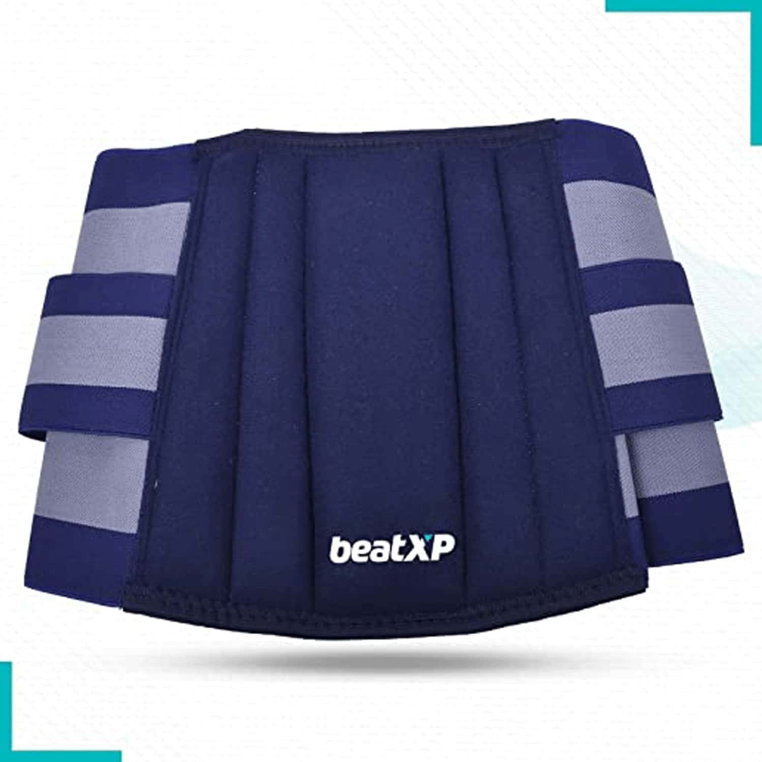 Beatxp Blue Color Lumbo-Sacral Suport Belt|Anatomical Fit|Skin Friendly|Pain Reliever (Xl)