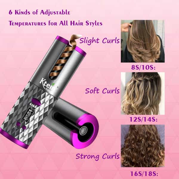 Ktein Curl Pro: Professional Hair Styler Kit