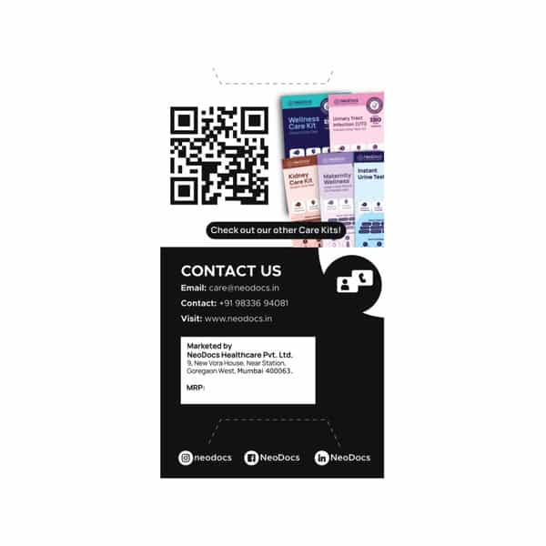 Neodocs Advanced Urine Test Kits | Track 15 Parameters