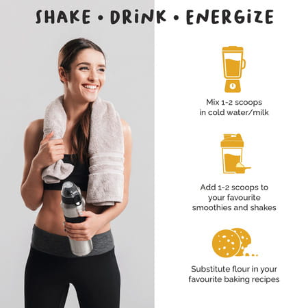 Onelife 100% Plant Protein- Banana Caramel 500gm