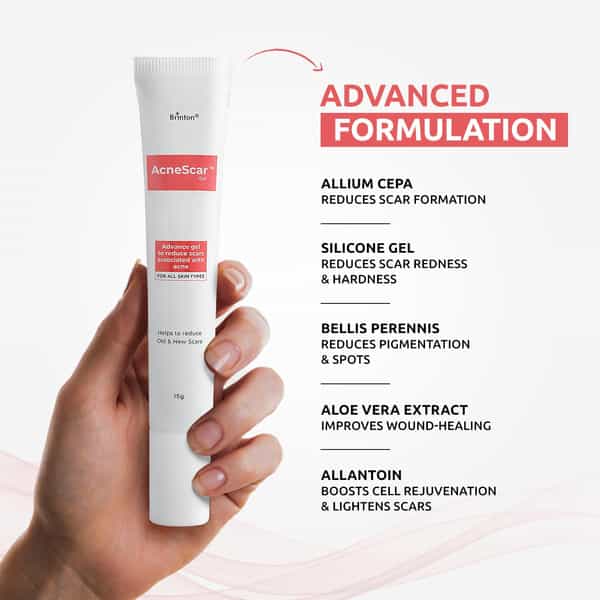Brinton Acnescar Advanced Gel For Acne & Scars For All Skin Types 15 Gm