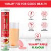 Naturyz Apple Cider Vinegar Effervescent Tablets | Detox | Immunity (Apple Flavour)(20 Tablets)