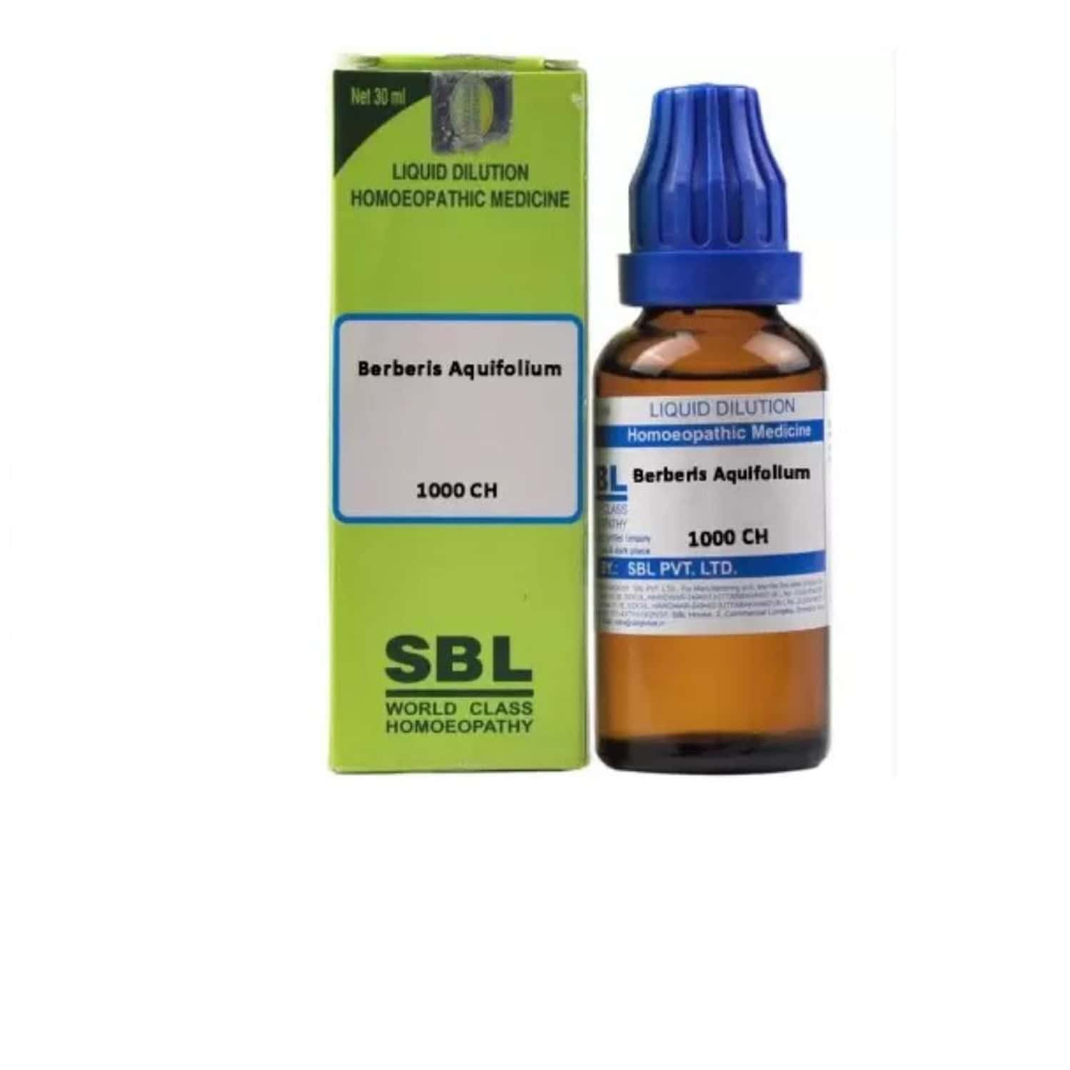 Sbl Berberis Aquifolium Dilution 1000 Ch 30 Ml Pack Of 3
