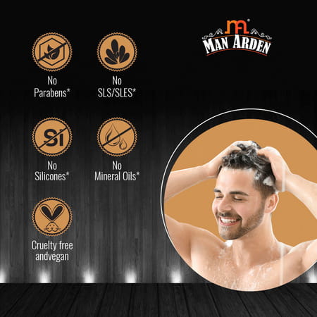 Man Arden Advanced Hair Therapy Conditioner Minimizes Hair Fall With Blockers & Shea Butter 200 Ml