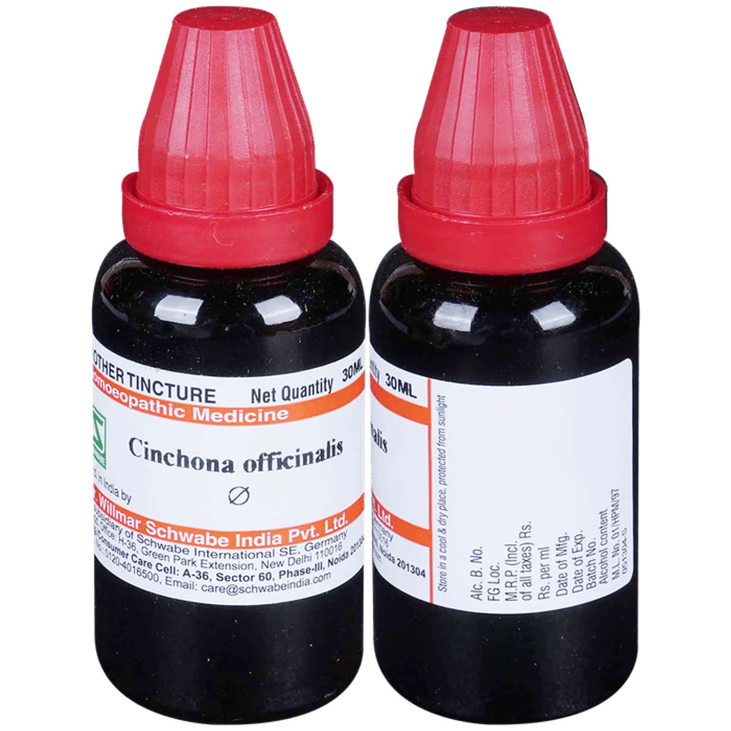 Dr. Willmar Schwabe India Cinchona Officinalis Mother Tincture Q 30 Ml