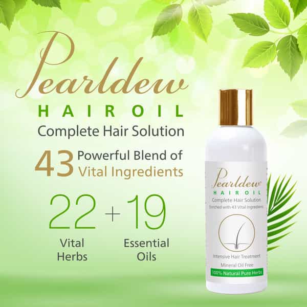 Pearldew Hair Oil 100 Ml | Complete Hair Solution | Promotes Hair Growth (Pack Of 1)