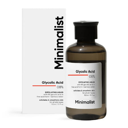 Minimalist Glycolic Acid 8% Exfoliating Liquid 150 Ml