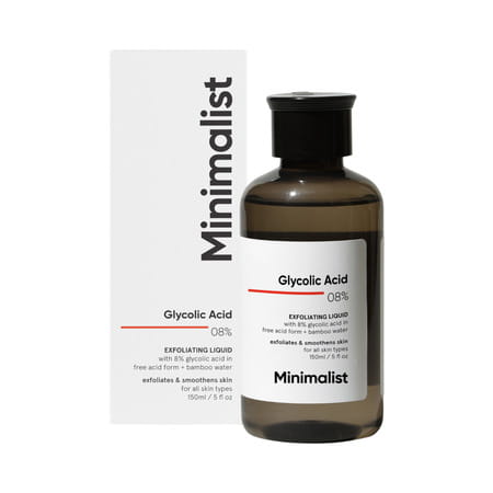 Minimalist Glycolic Acid 8% Exfoliating Liquid 150 Ml