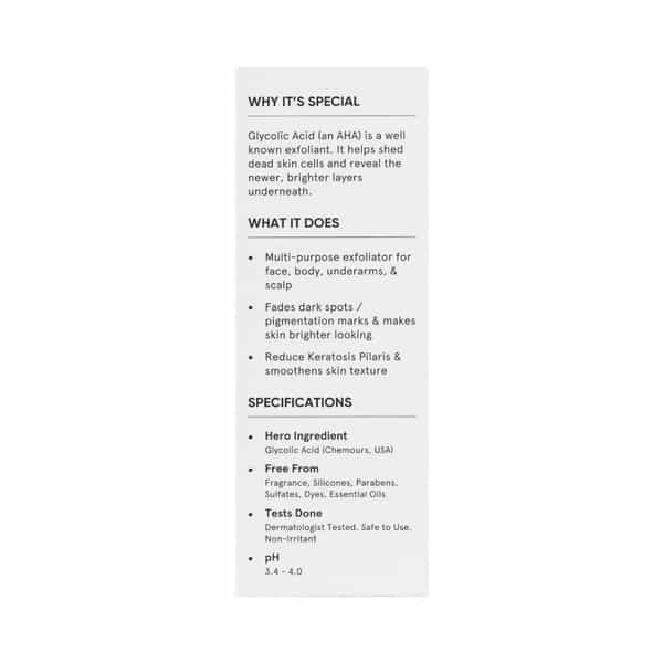 Minimalist Glycolic Acid 8% Exfoliating Liquid 150 Ml