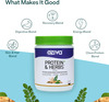 Oziva Protein & Herbs For Men Chocolate (500g) | For Muscle Building Clean