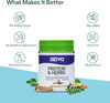 Oziva Protein & Herbs For Men Chocolate (500g) | For Muscle Building Clean