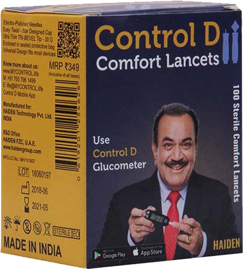 Buy ARKRAY TRUSTLET 100 DISPOSABLE STERILE LANCETS FOR GLUCOSE MONITOR