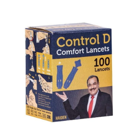 Control D 100 Sterile Comfort Lancets 100