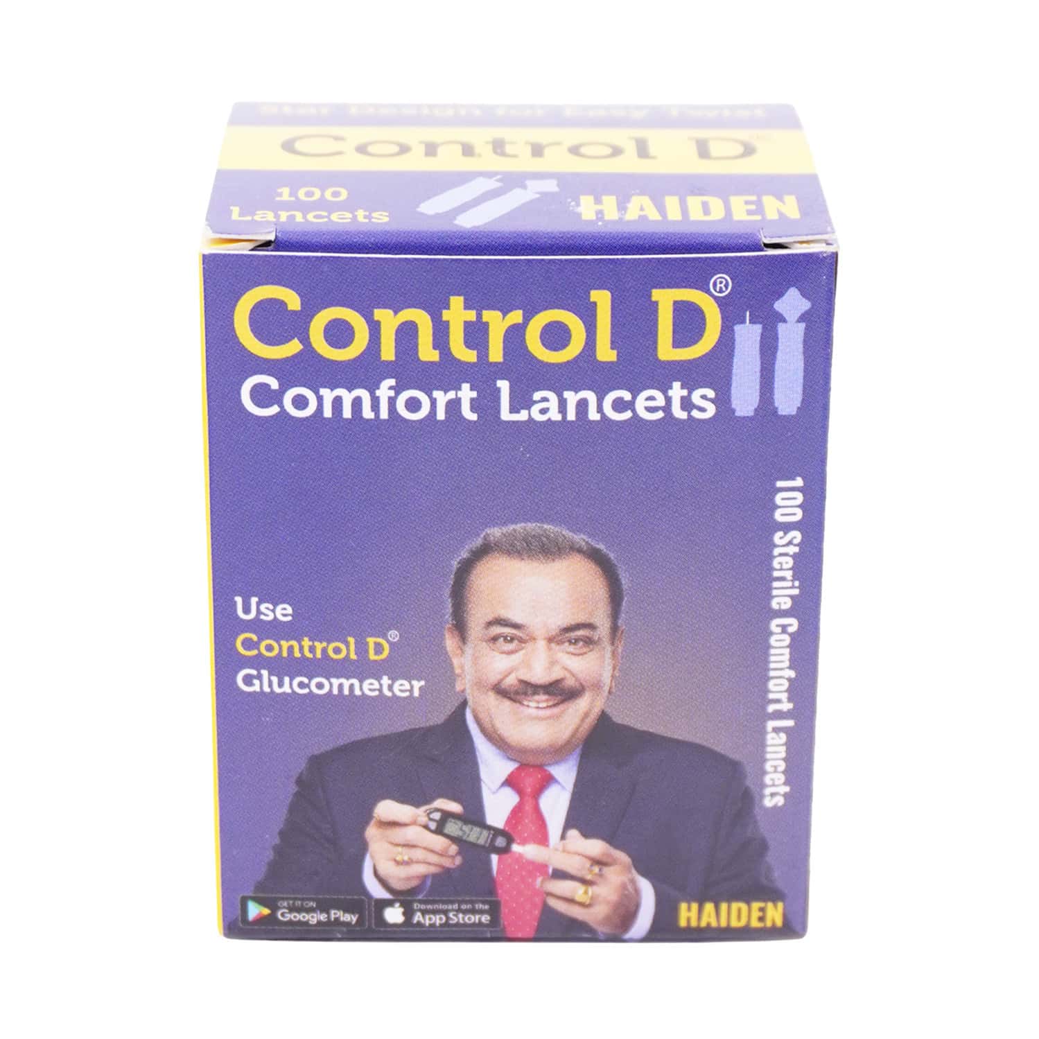 Control D 100 Sterile Comfort Lancets 100