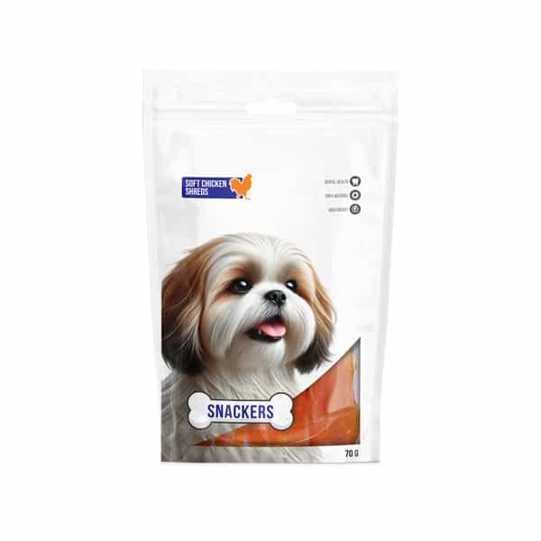 Snackers Soft Chicken Shreds Dog Treats | 70 G